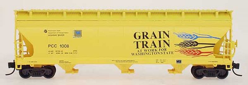 N Scale Washington Grain Train Plain